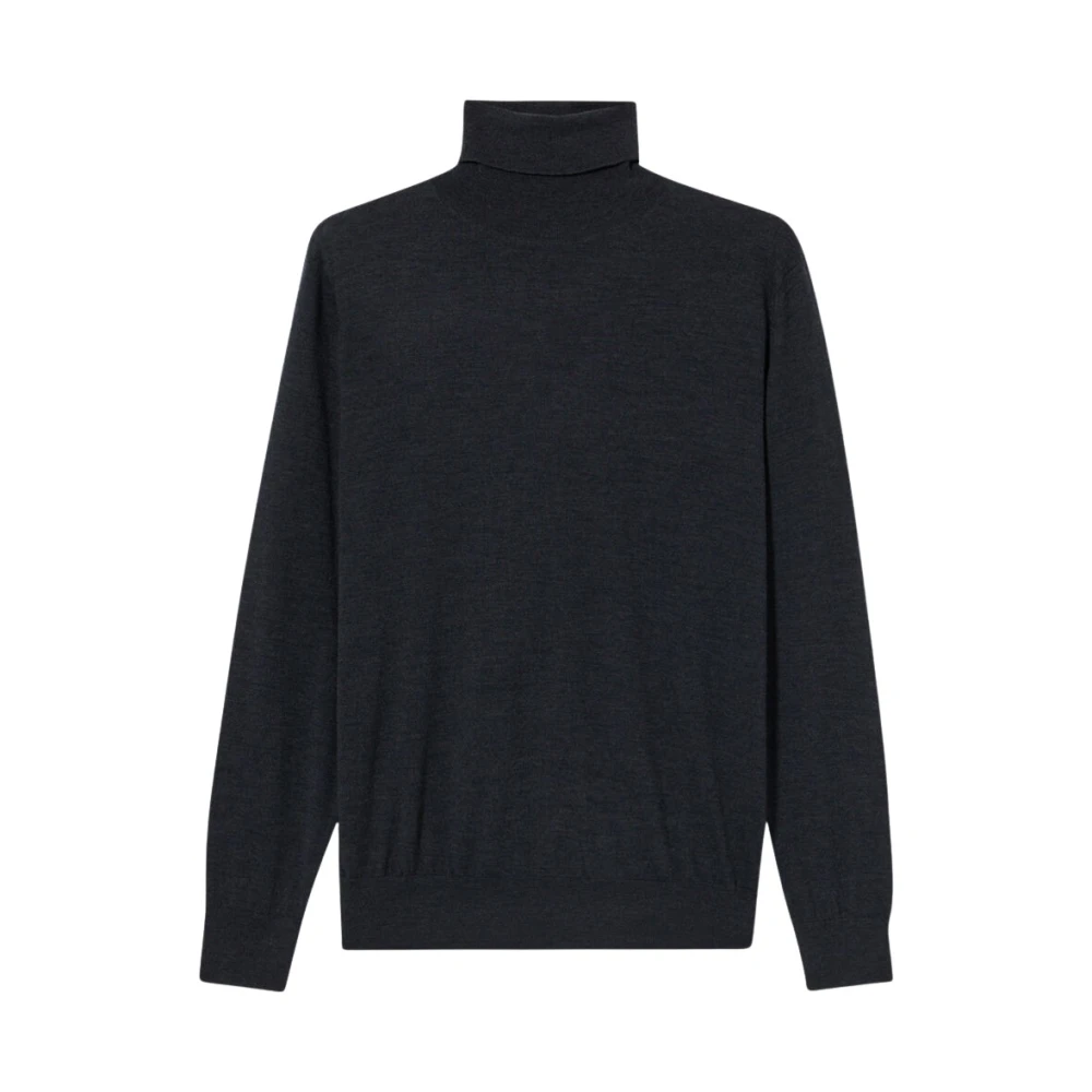 Brooks Brothers Merino wollen trui met turtleneck Gray Heren