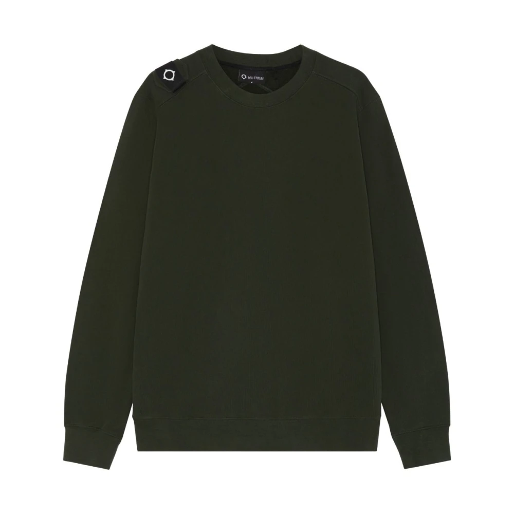 Ma.strum Sportkläder-inspirerad Core Crew Sweatshirt Green, Herr