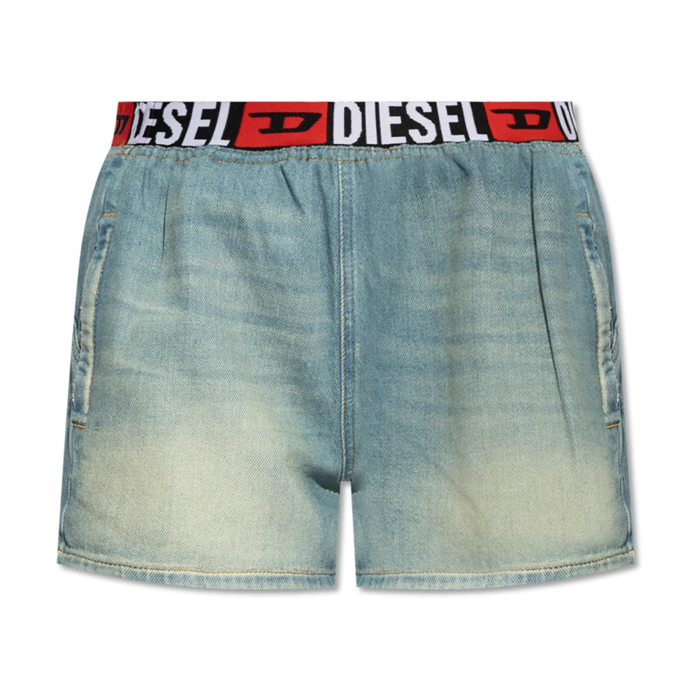 Diesel Denim shorts De-Skep-S Blue Dames