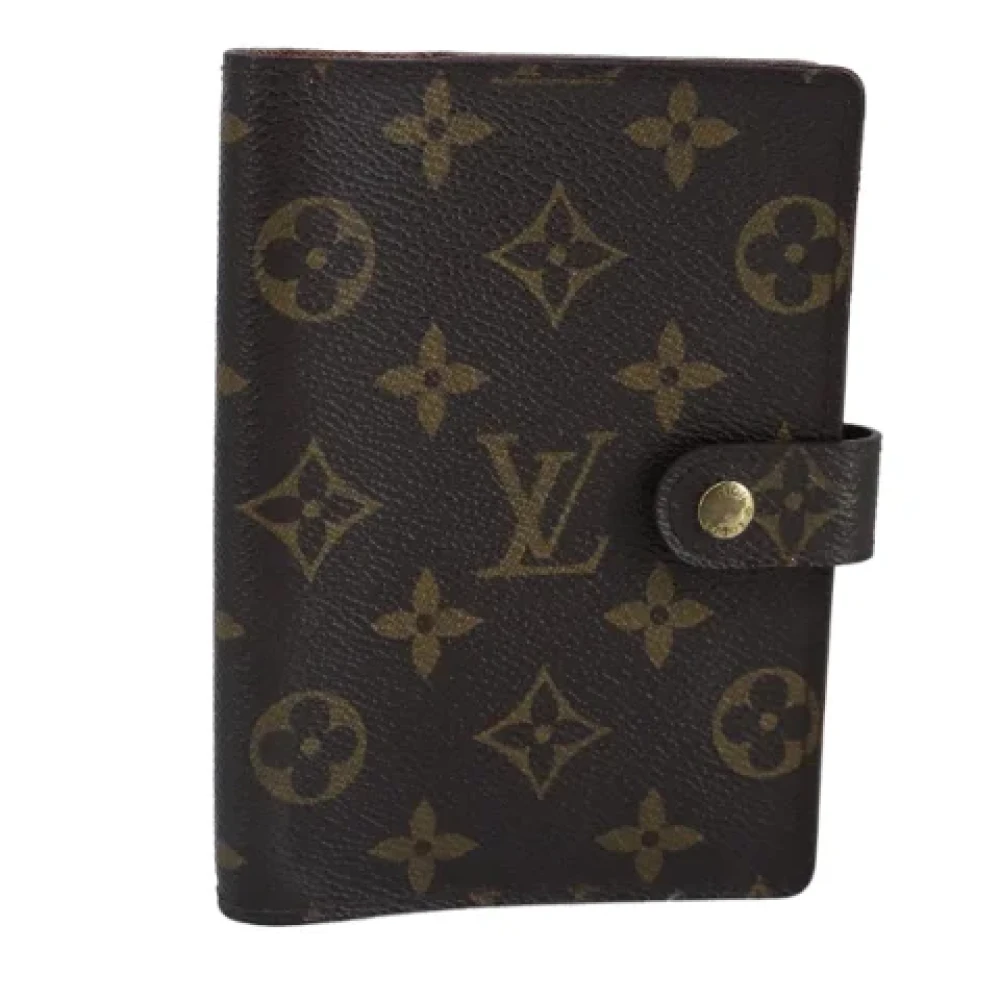 Louis Vuitton Vintage Pre-owned Canvas home-office Brown Dames
