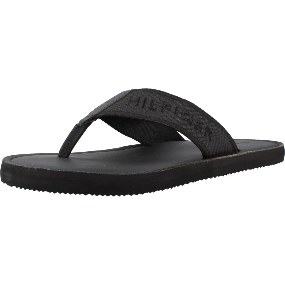 Tommy Hilfiger Herren Schwarz Schuhe, K, 42 Eugröße: