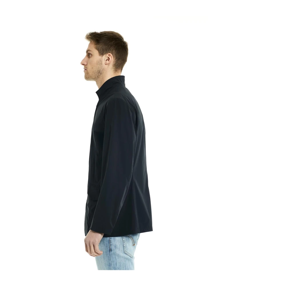 Gimo's Heren Stoffen Jas Blue Heren