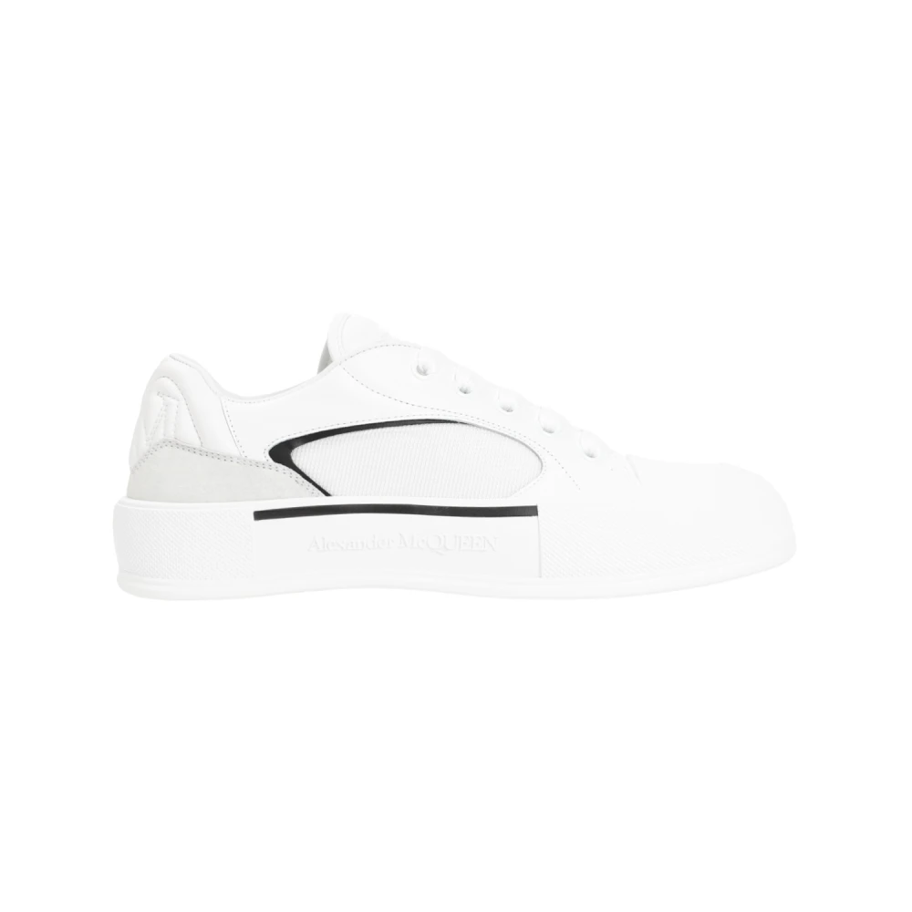 Alexander McQueen Vita Sneakers Skate Deck Plimsoll White, Herr