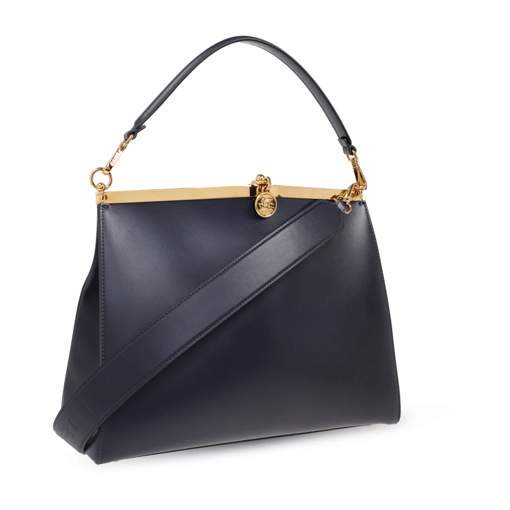 ETRO Schoudertas Vela Groot Blue Dames