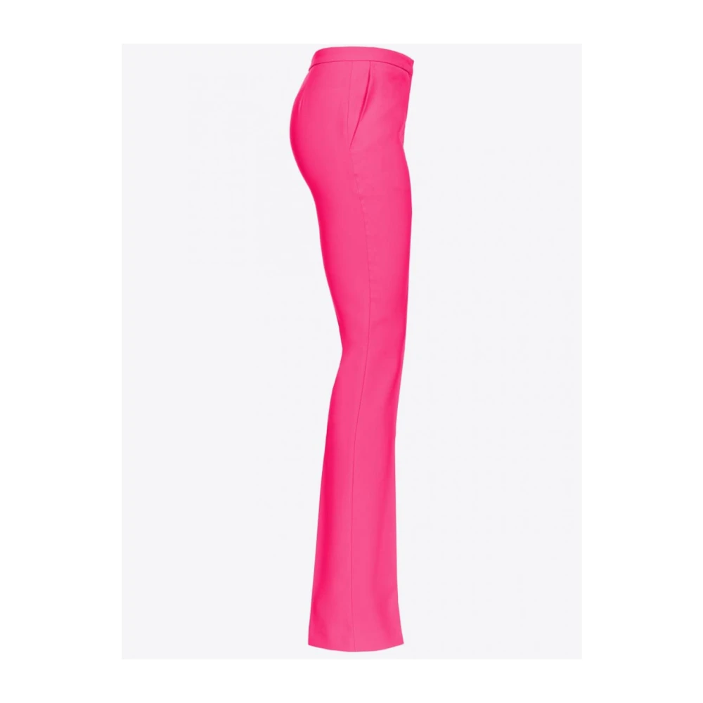 pinko Polyester Broek Pink Dames