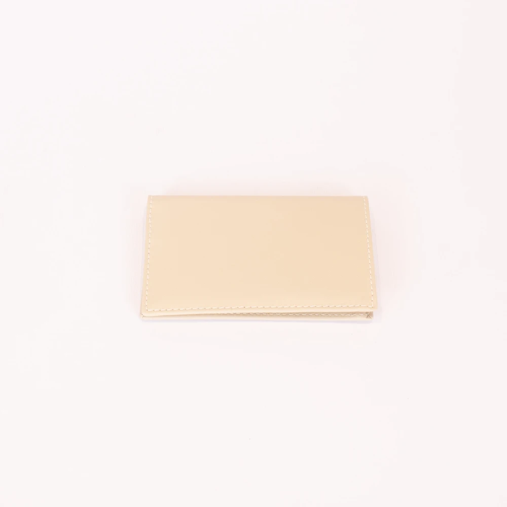 Comme des Garçons Klassieke Kaarthouder zonder Rits Beige Heren