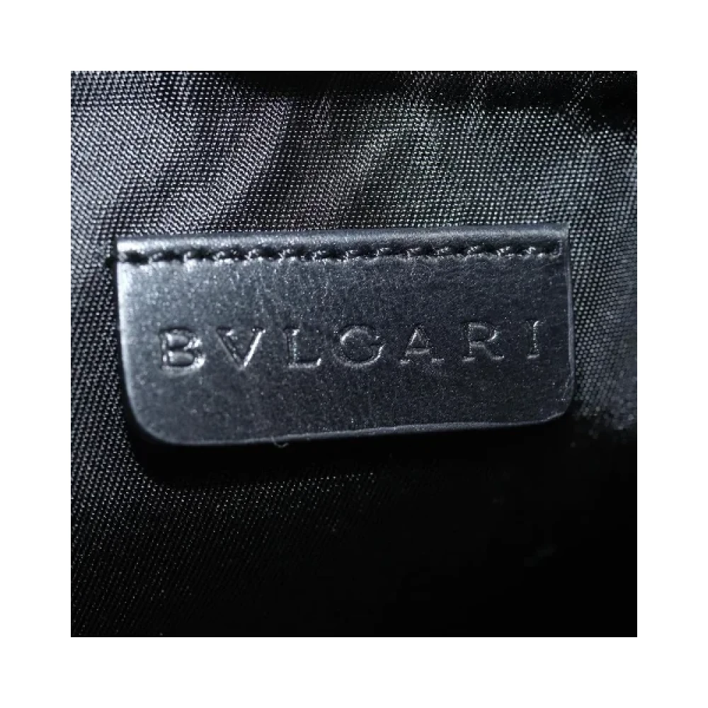 Bvlgari Vintage Pre-owned Canvas pouches Beige Dames