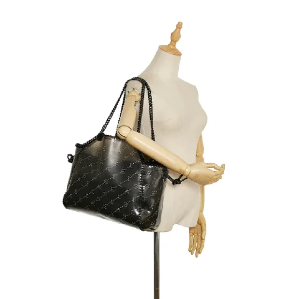 Stella McCartney Pre-owned Plastic shoulder-bags Black Dames