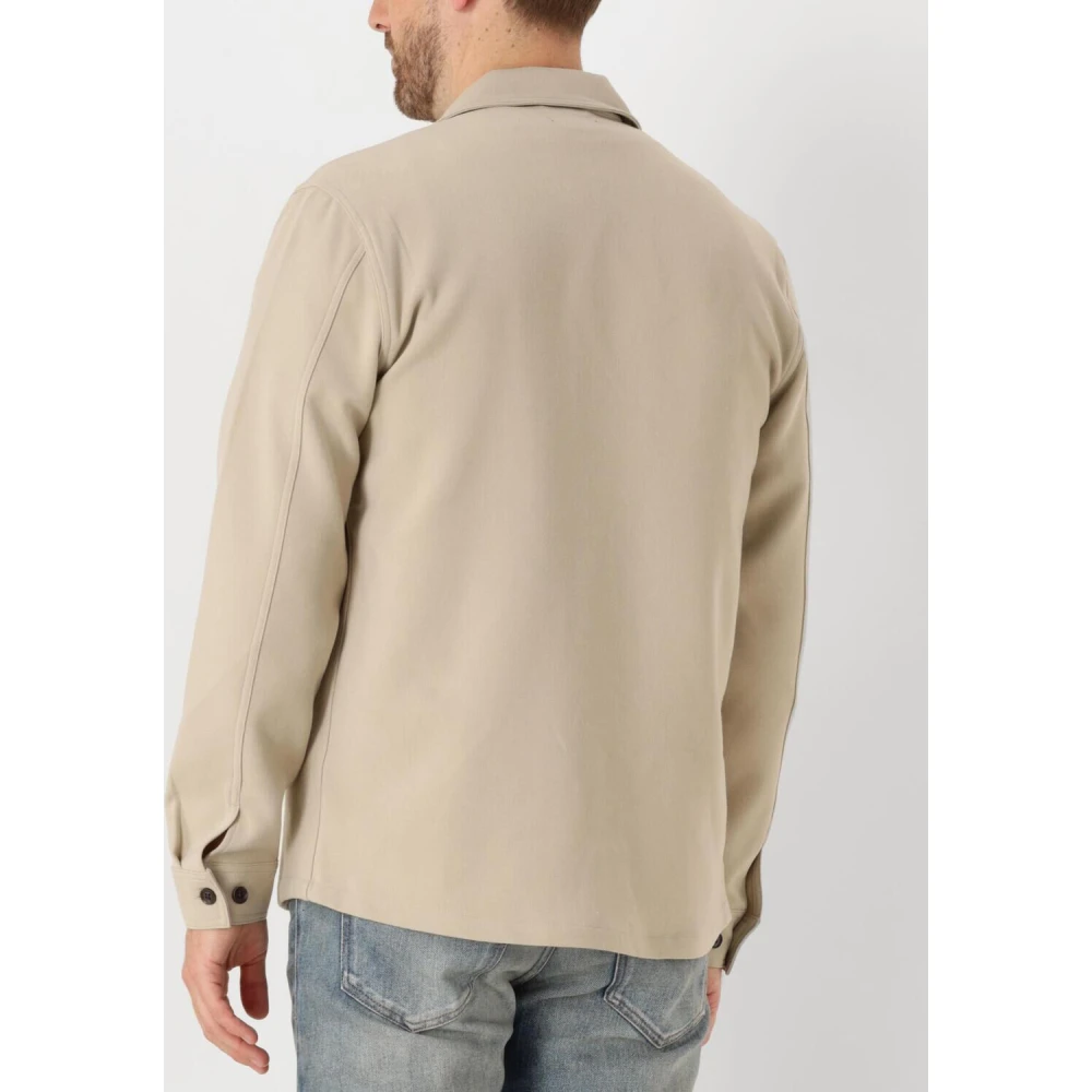 Matinique Taupe Overshirt Mapelton N Beige Heren