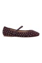ballerina-suede-studs