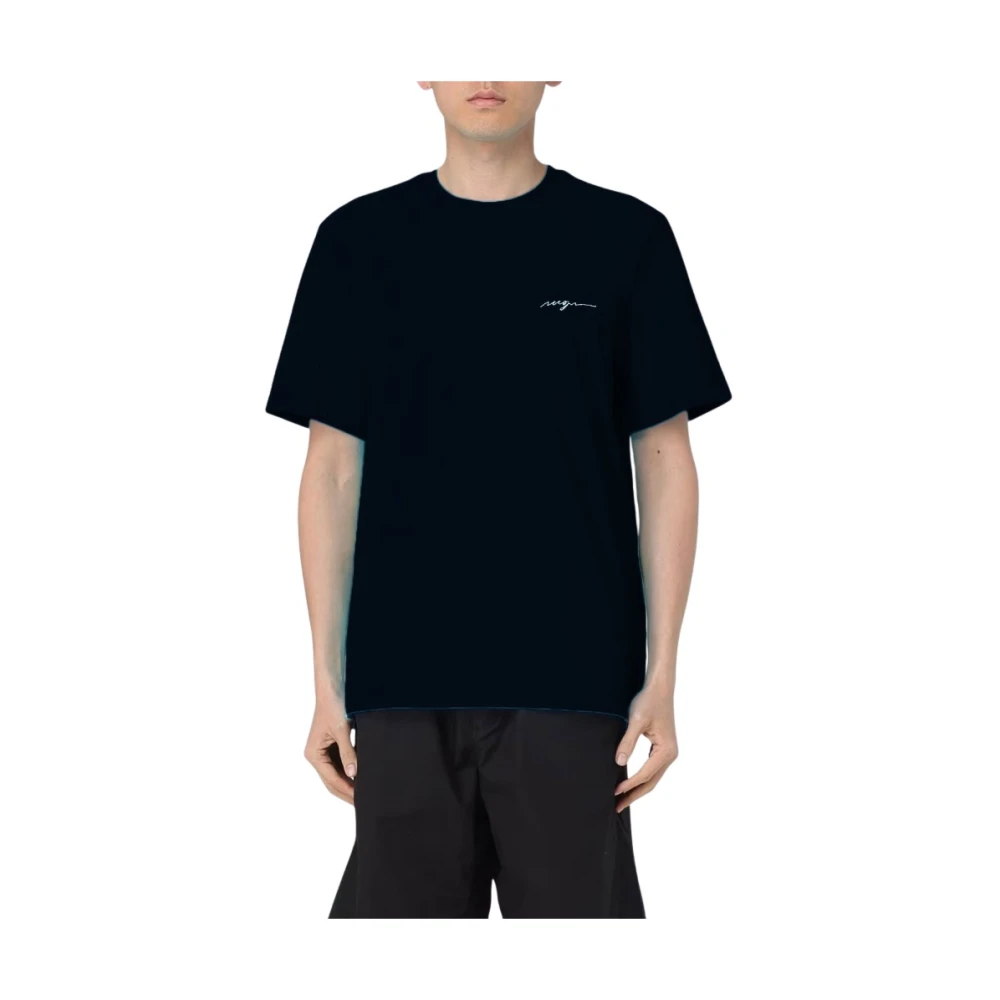 Msgm - Tops > T-Shirts - Blue - Msgm - Modalova