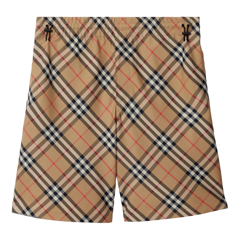 Burberry Geruite shorts Multicolor Heren