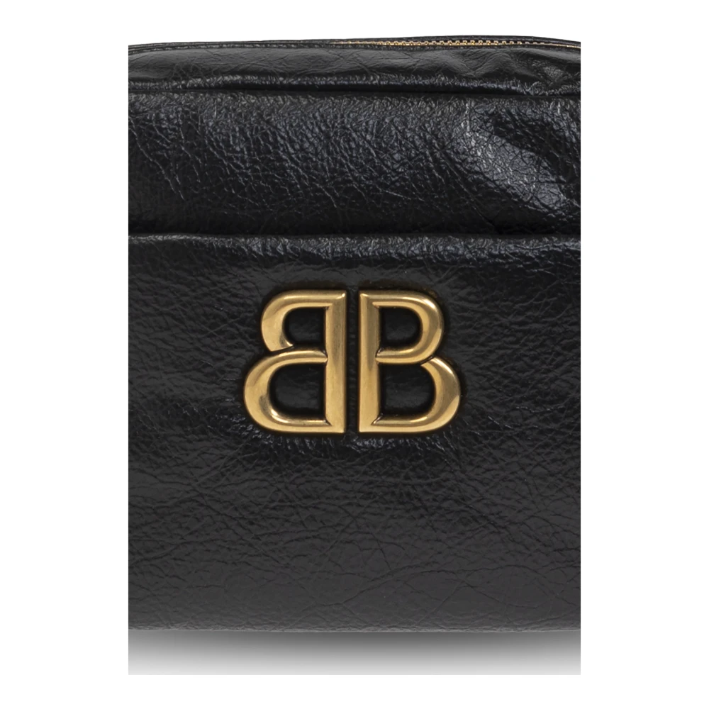 Balenciaga Shoulder Bag Monaco SX Black Dames