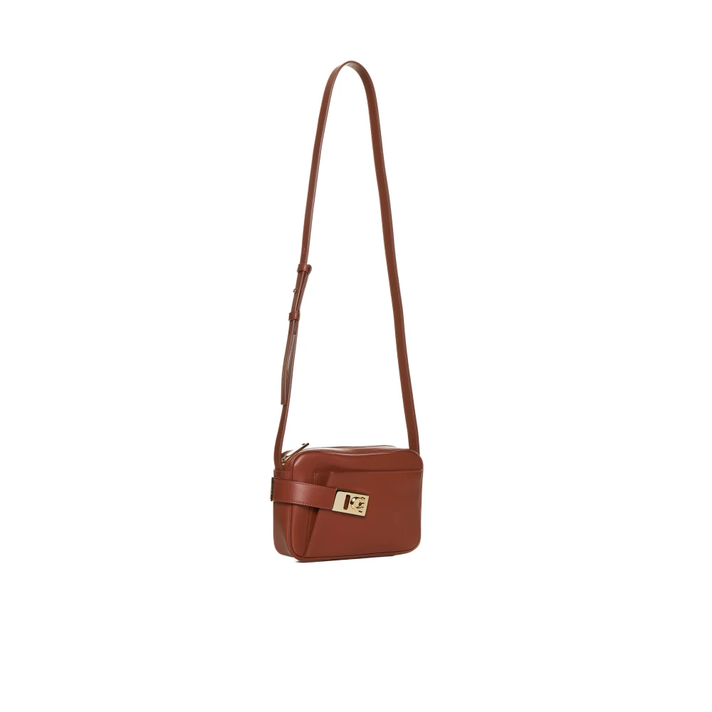 Salvatore Ferragamo Stijlvolle Tassen Collectie Brown Dames