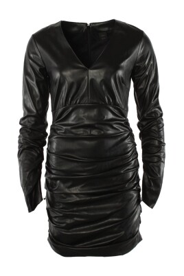 black-dress-100-polyester-women