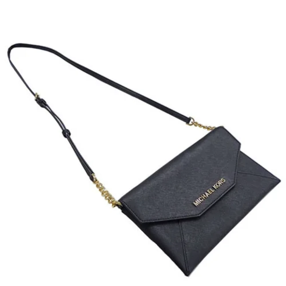 Michael Kors Pre-owned Leather shoulder-bags Black Dames