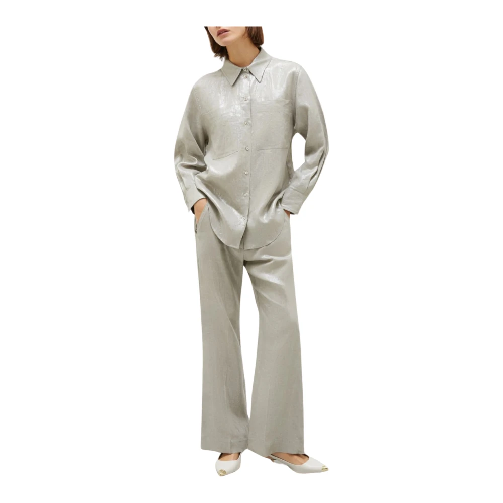Marella Grijze Larix Shirt Gray Dames