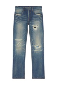 452 Hellblaue Straight Fit Jeans