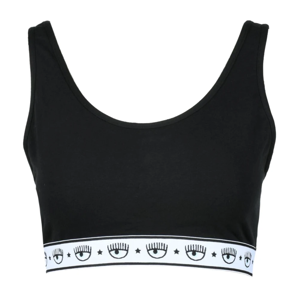Chiara Ferragni Collection Top Black Dames