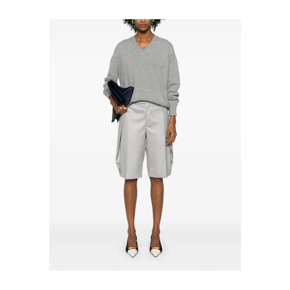 Fabiana Filippi Grijze Sweatshirt Aw24 Dameskleding Gray Dames