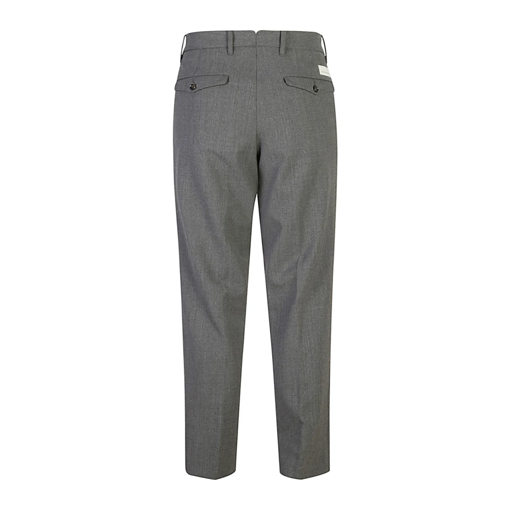 Nine In The Morning Grijze Wol Regular Fit Broek Gray Heren