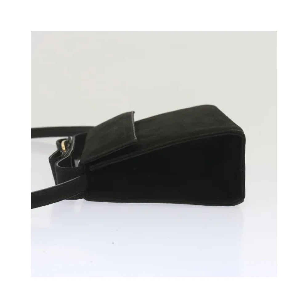 Salvatore Ferragamo Pre-owned Suede handbags Black Dames