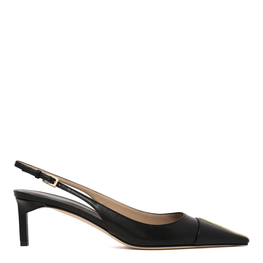 Tom Ford , Pumps, Female, Black, 5 Uk, Leather Slingback Pumps