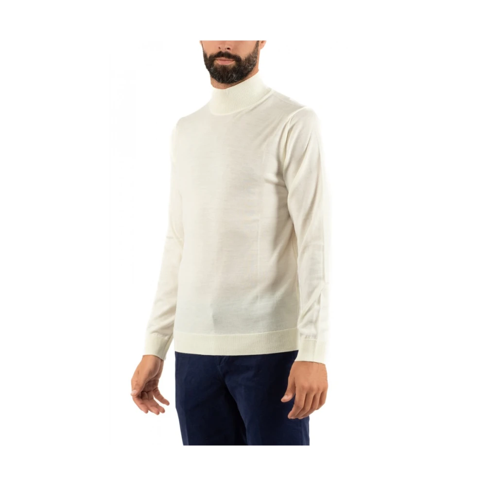 Daniele Fiesoli Heren Trui Lupetto Stijl White Heren