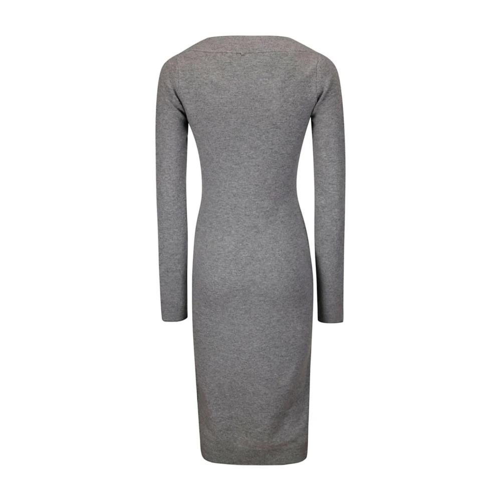 SPORTMAX Grijze Jurk Stijlvol en Comfortabel Gray Dames