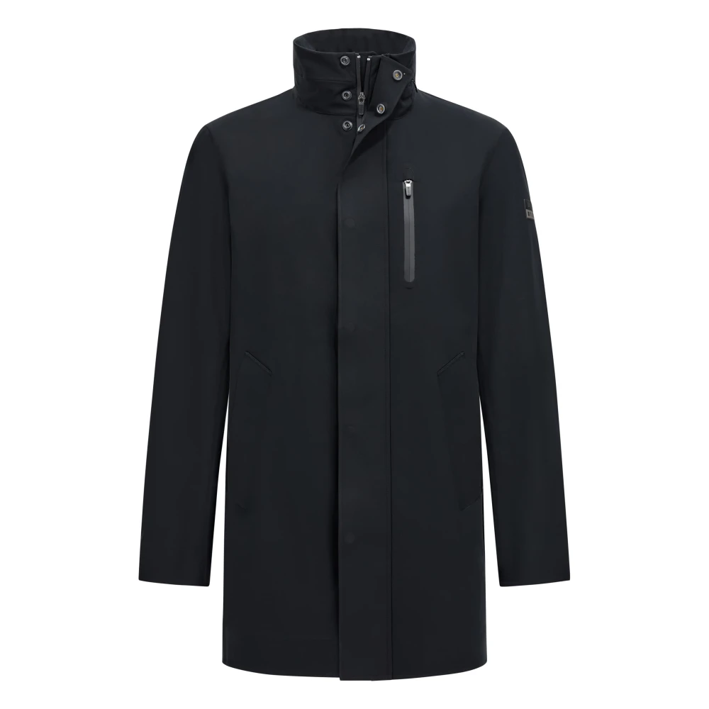 Boggi Milano B Tech Technische Stof Autojas Black Heren