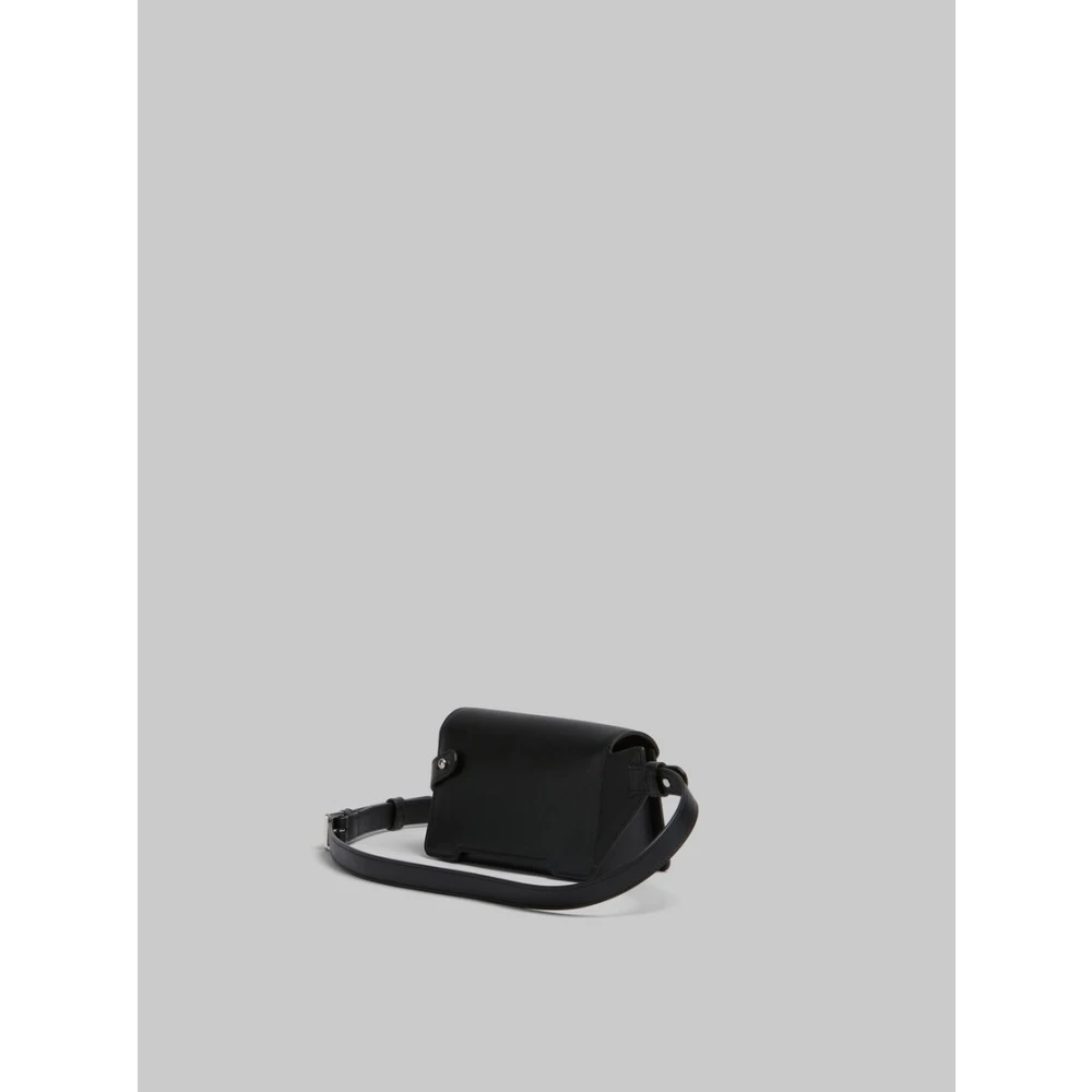 Marni Zwarte Cross-Body Tas Black Dames