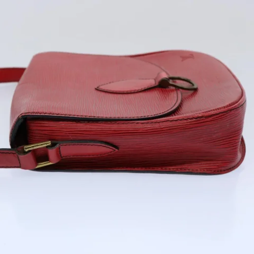 Louis Vuitton Vintage Pre-owned Leather shoulder-bags Red Dames