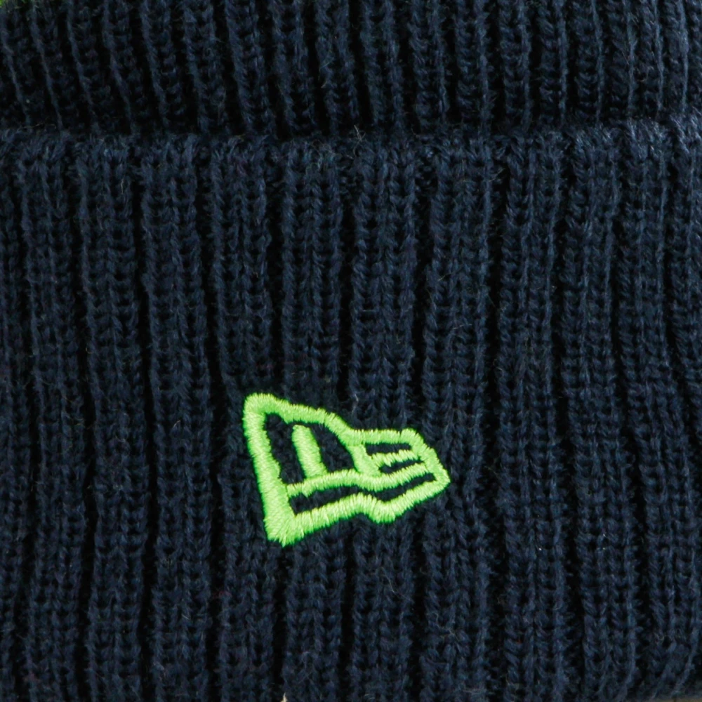 new era NFL Pom Hoed in Teamkleuren Black Heren