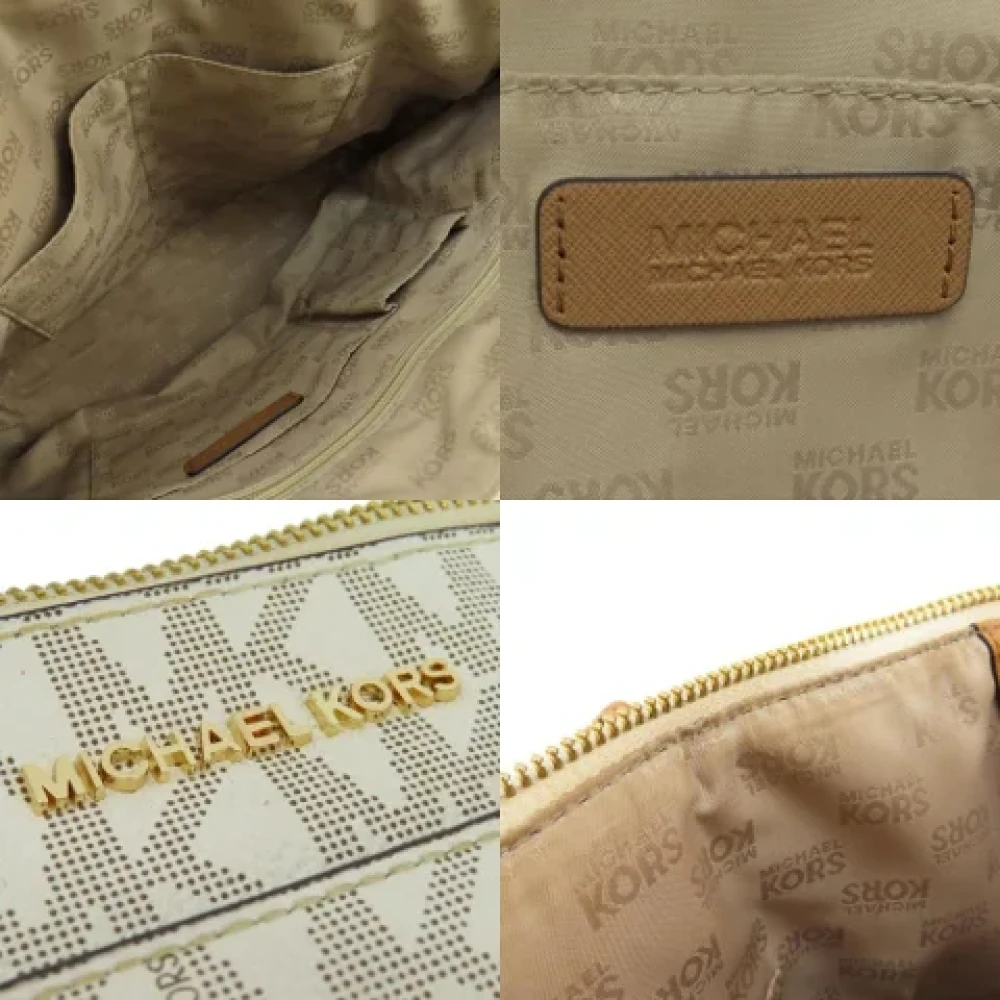 Michael Kors Pre-owned Canvas totes Beige Dames
