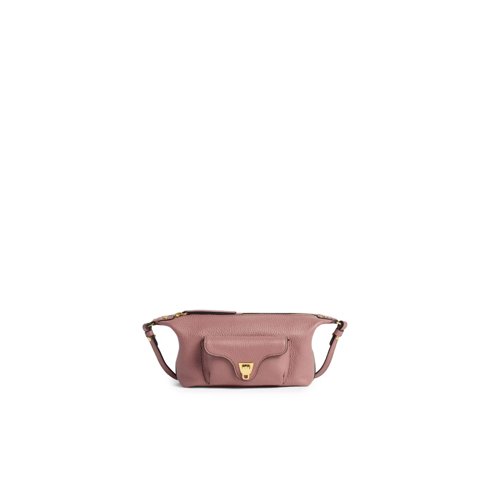 Coccinelle Pink Shoulder Bags - Female - Shoulder Bags - One Size - Bags