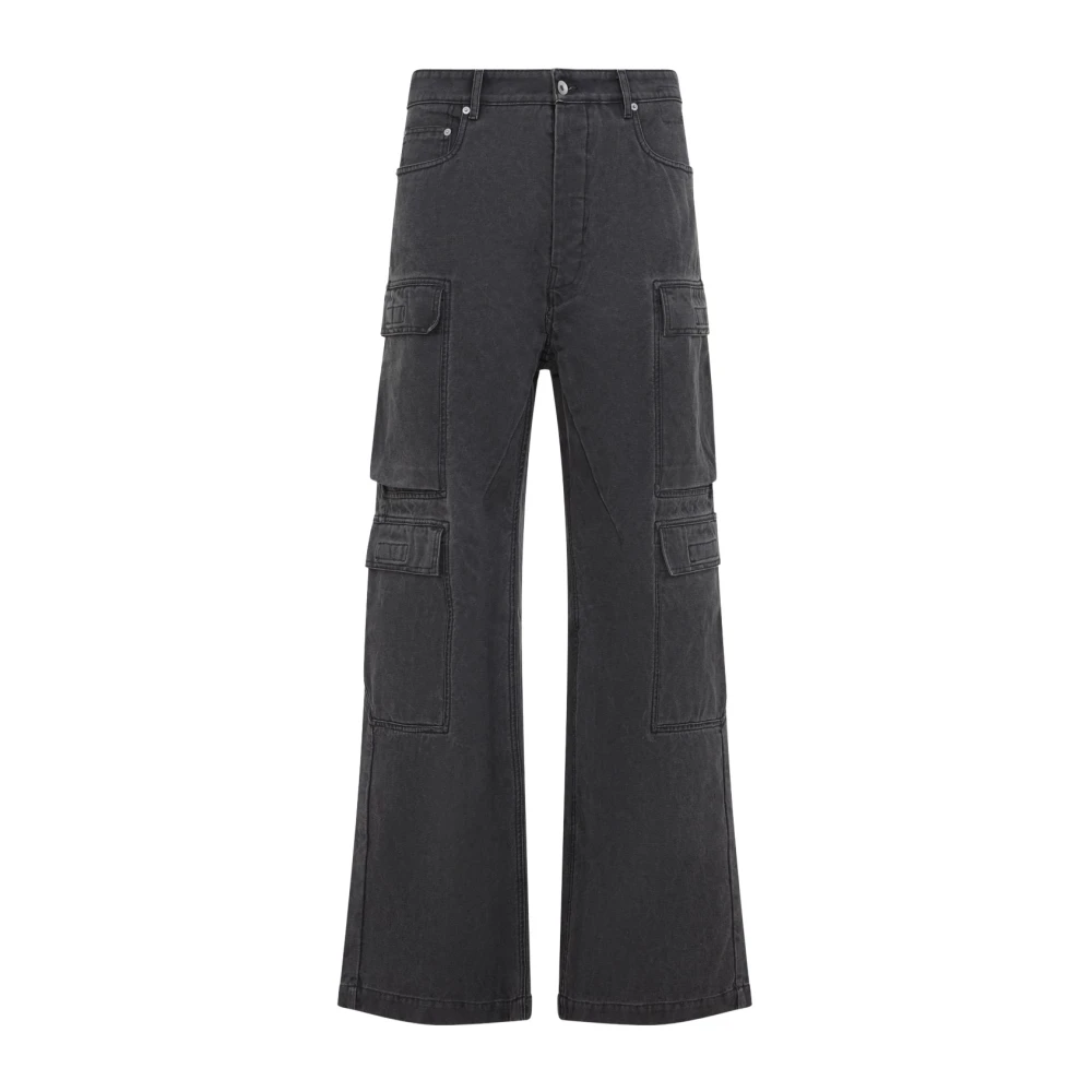 Rick Owens Uomo Grigio - Jeans Cargo Doppi - Jeans - W32