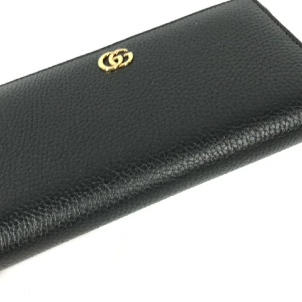 Gucci Vintage Pre-owned Leather wallets Blue Dames