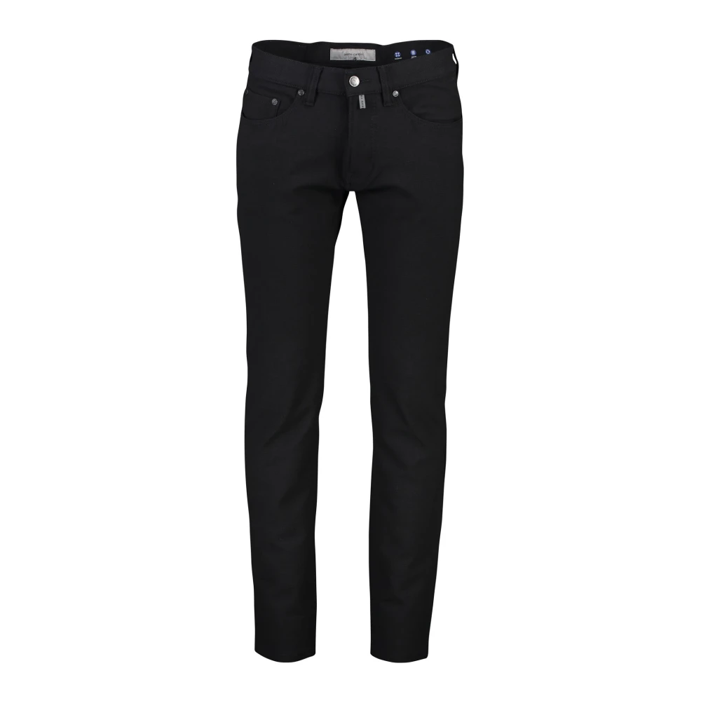 Pierre Cardin Zwarte Slim Fit Jeans Black Heren