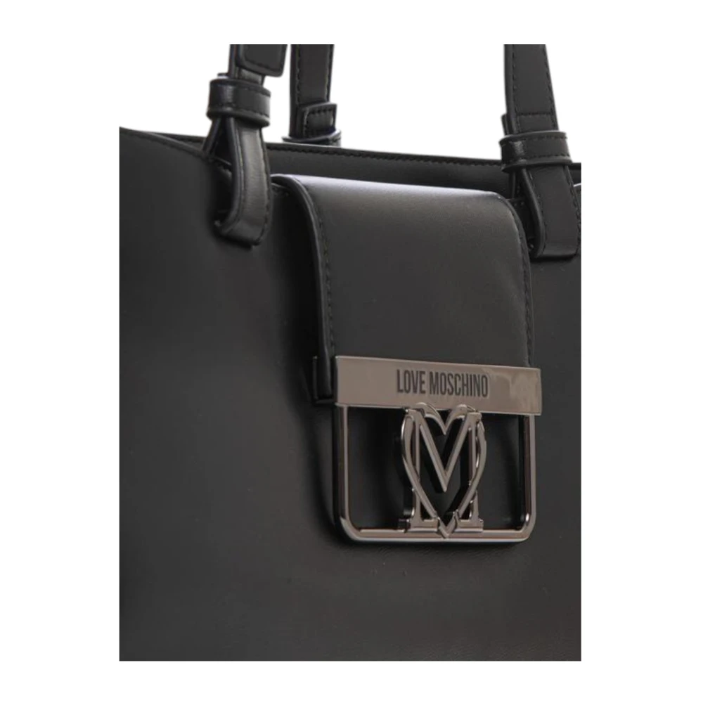 Love Moschino Stijlvolle Handtassen voor Dagelijks Gebruik Black Dames