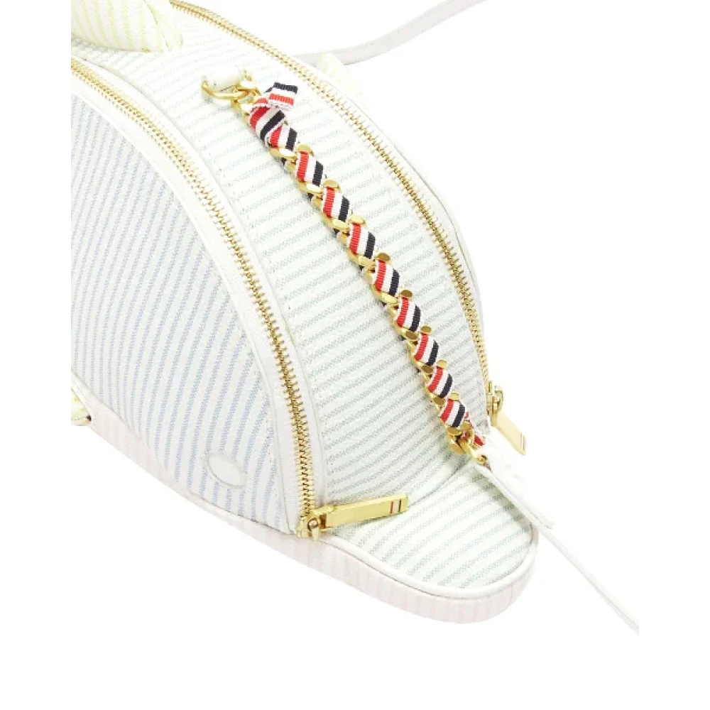 Thom Browne Leather crossbody-bags White Dames