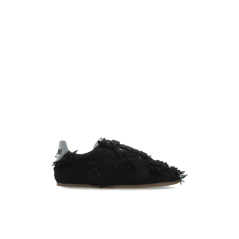 Moschino Bouclé Sneakers Dames Schoenen Zwart