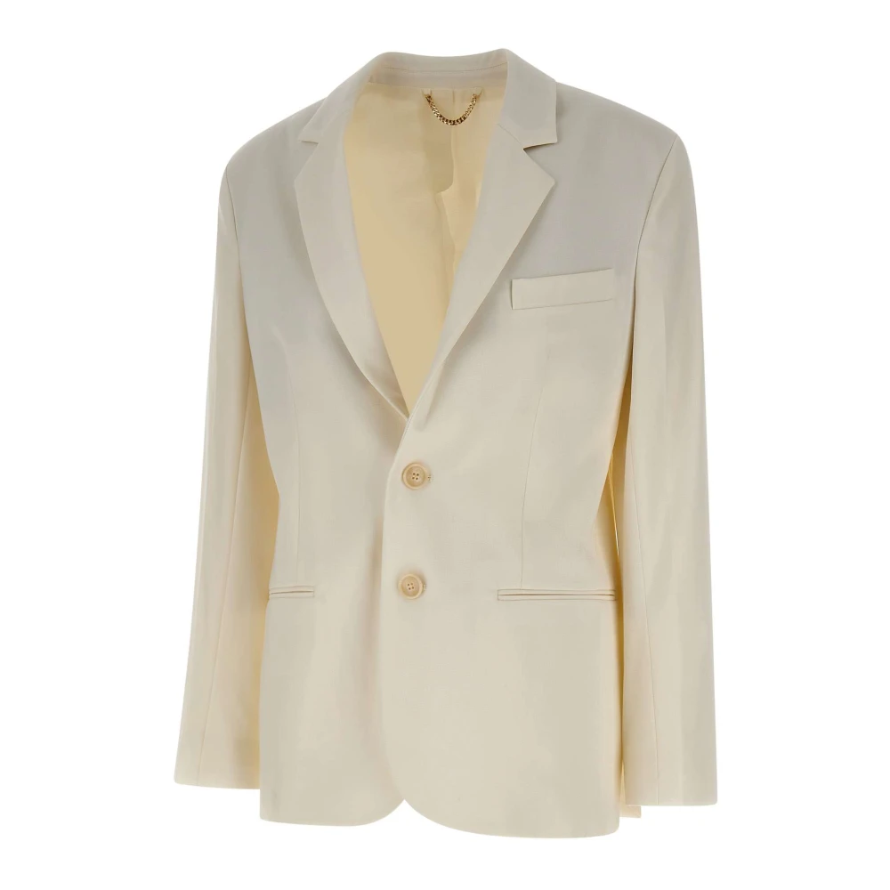 Victoria Beckham Women's White Classic Tailored Jacket - Blazers - Xs - Jackets