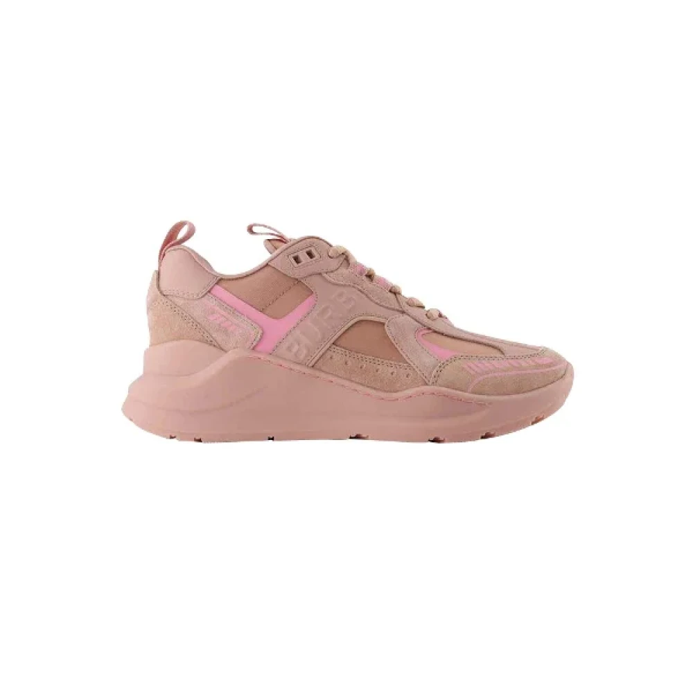 Burberry Laeder sneakers Pink, Dam