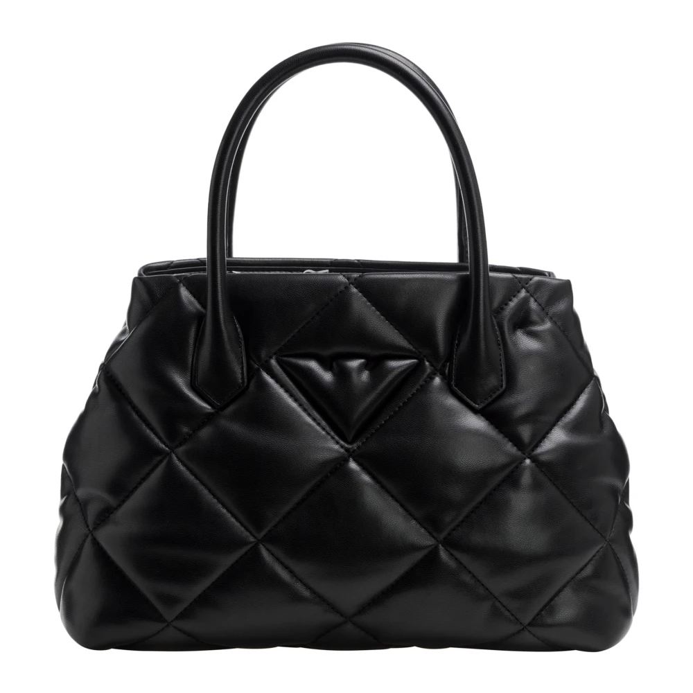 Emporio Armani Women's Black Adjustable Strap Handbag With Internal Compartments