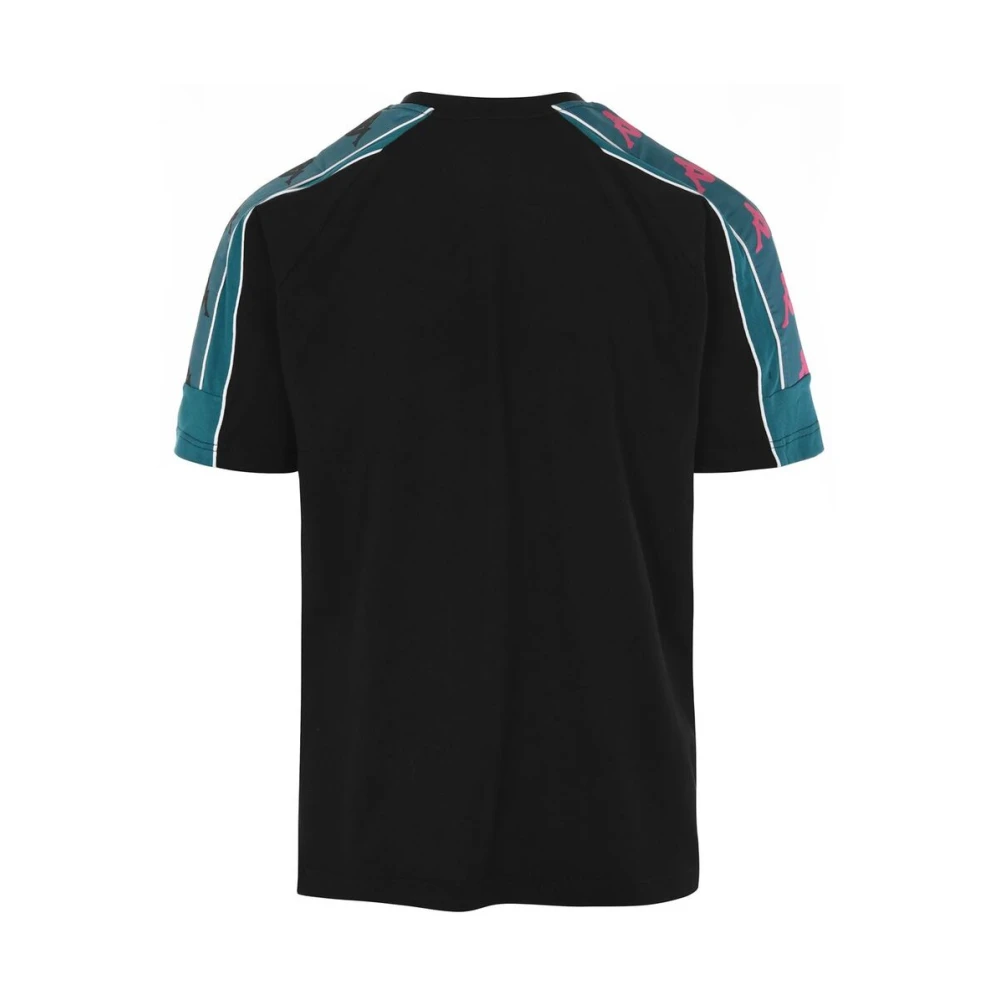 Kappa Korte Mouw T-shirt Black Heren