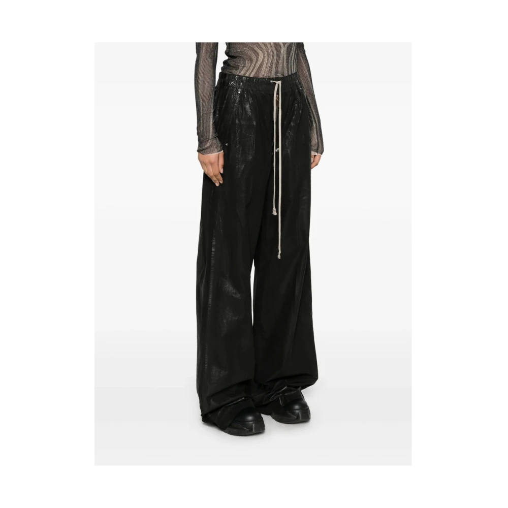 Rick Owens Donkere schaduw elastische trekkoord broek Black Dames