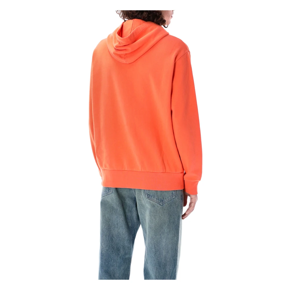 Polo Ralph Lauren Seizoensgebonden Klassieke Hoodie voor Mannen Orange Heren