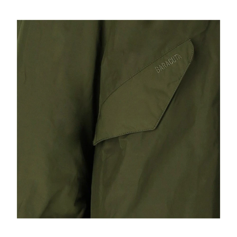 Baracuta Groene Mods Casual Parka met capuchon Green Heren