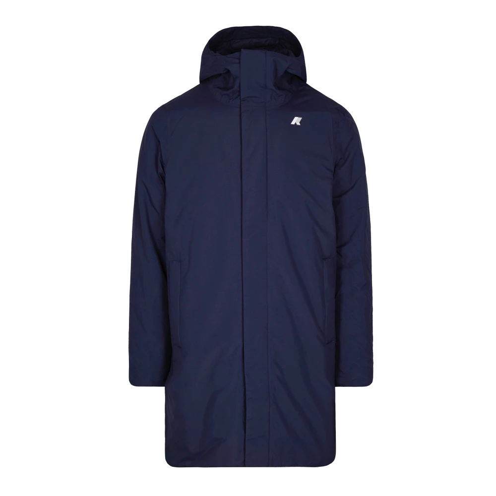 K-Way - Coats > Parkas - Blue - K-Way - Modalova