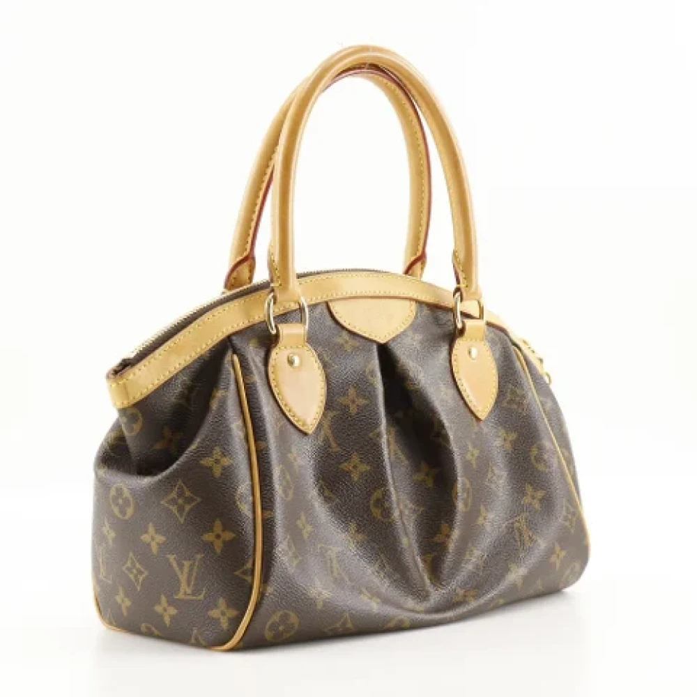 Louis Vuitton Vintage Pre-owned Canvas handbags Brown Dames